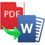 PDF to Word for Mac Icon