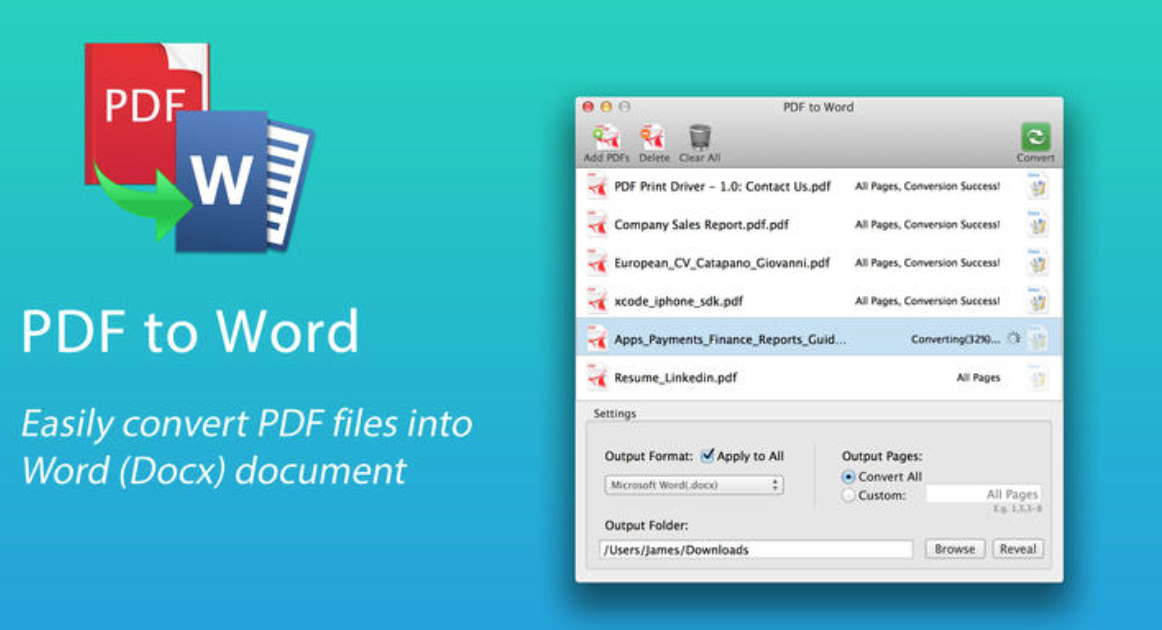 PDF to Word for Mac